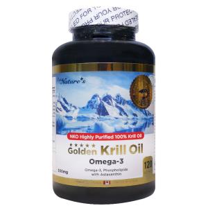 Golden Krill Oil Omega 3 | 500mg - PNC Pure Natures Canada