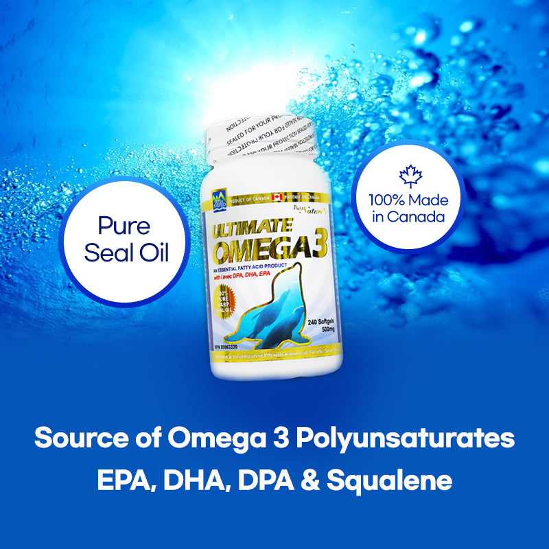 
                  
                    Ultimate Omega 3 | Seal Oil | 500mg
                  
                