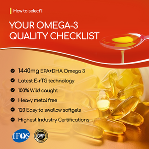 
                  
                    E-rTG Omega 3 | Fish oil | 1000mg
                  
                
