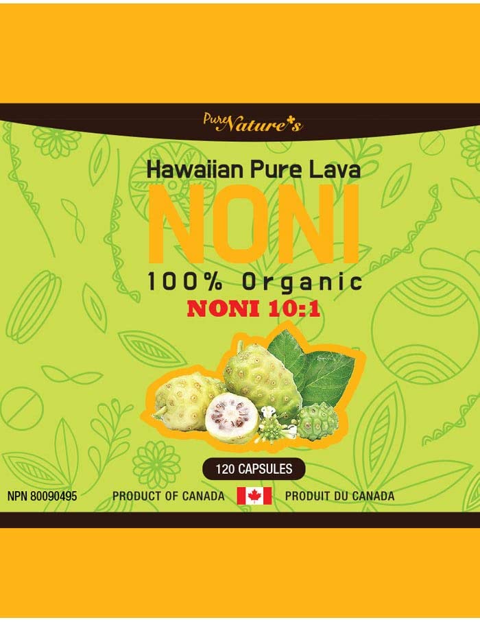 
                  
                    Hawaiian Pure Lava Noni | x10 | 500mg - PNC Pure Natures Canada
                  
                
