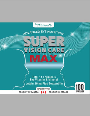 슈퍼 비전 케어 MAX | 눈 건강 | 루테인 - PNC Pure Natures Canada
