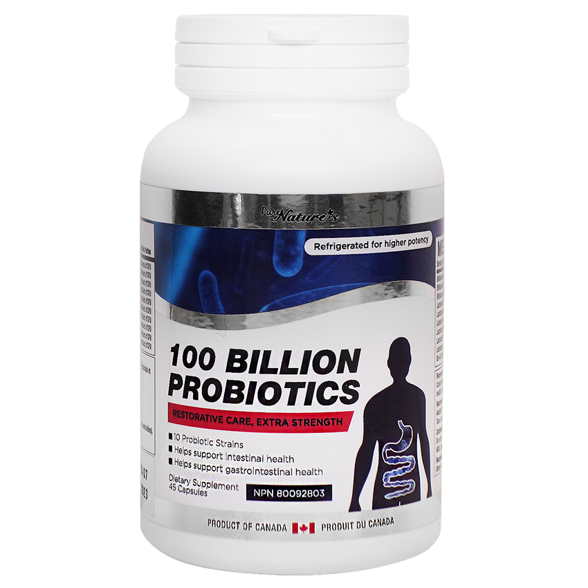 Probiotics | 100 Billion - PNC Pure Natures Canada