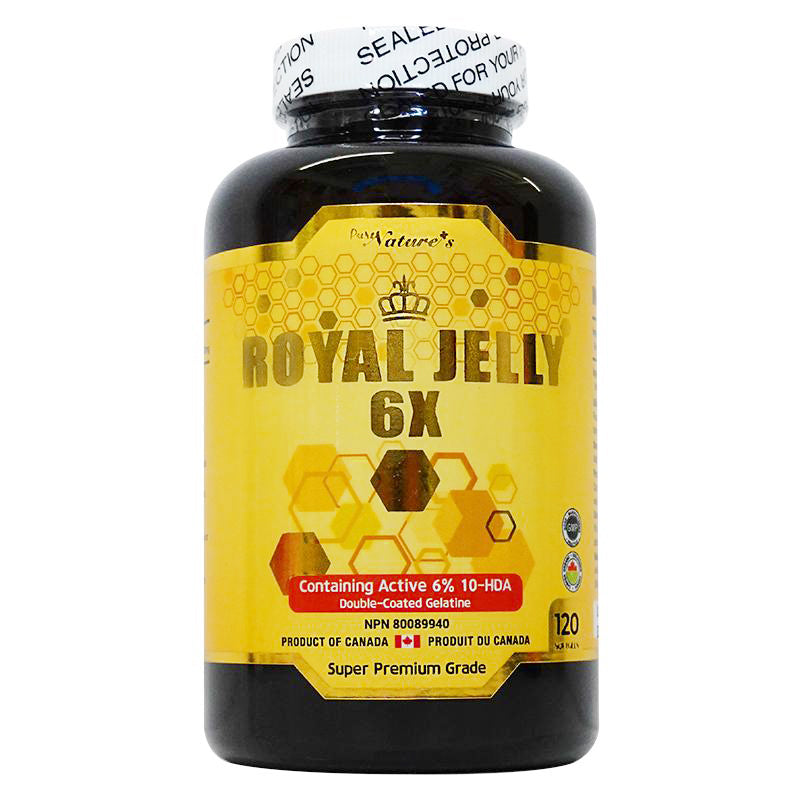Royal Jelly | 6x | Double Coated Gelatine - PNC Pure Natures Canada
